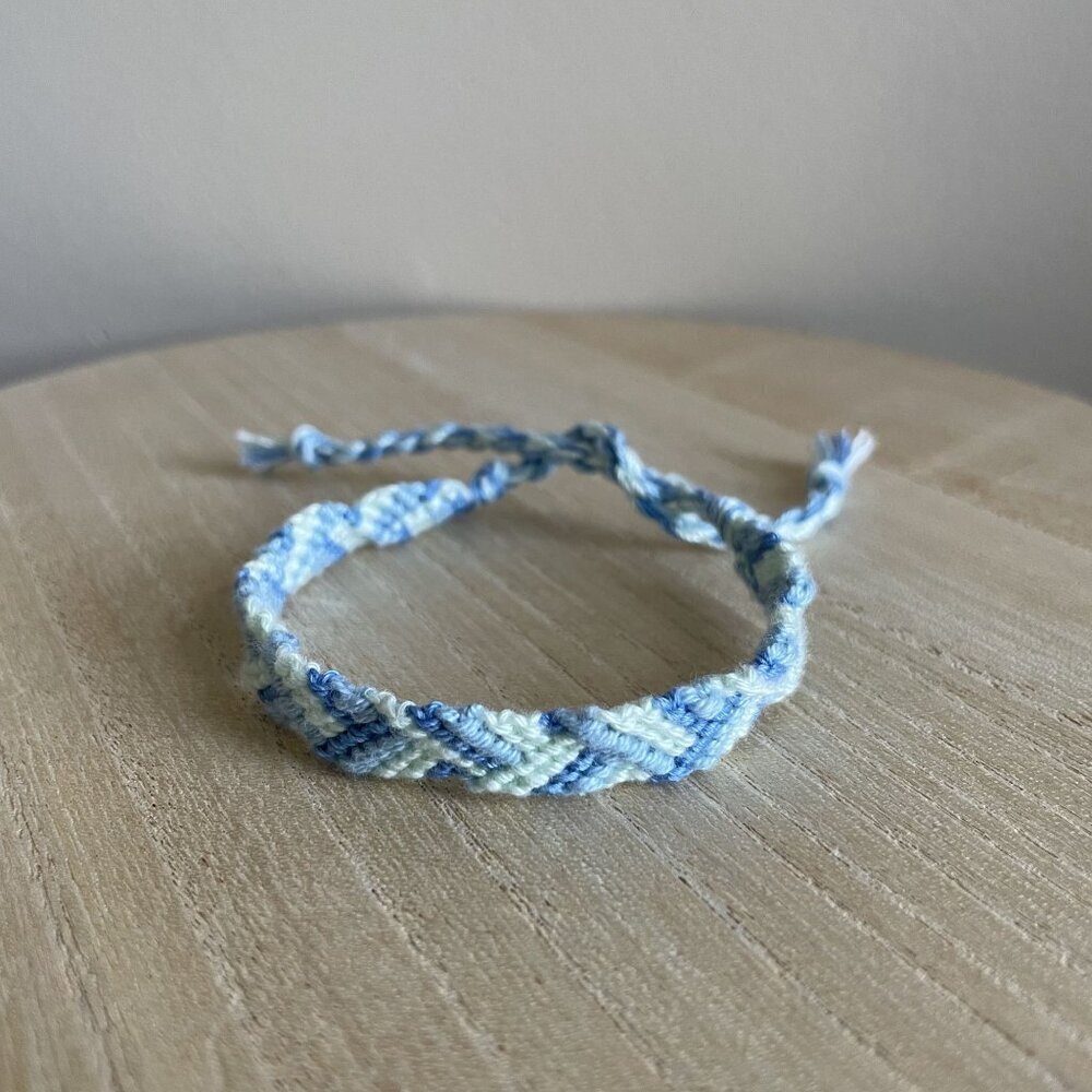 Asta Bracelet, anklet, trendy, comfortable, tie, embroidery thread, woven, gift,